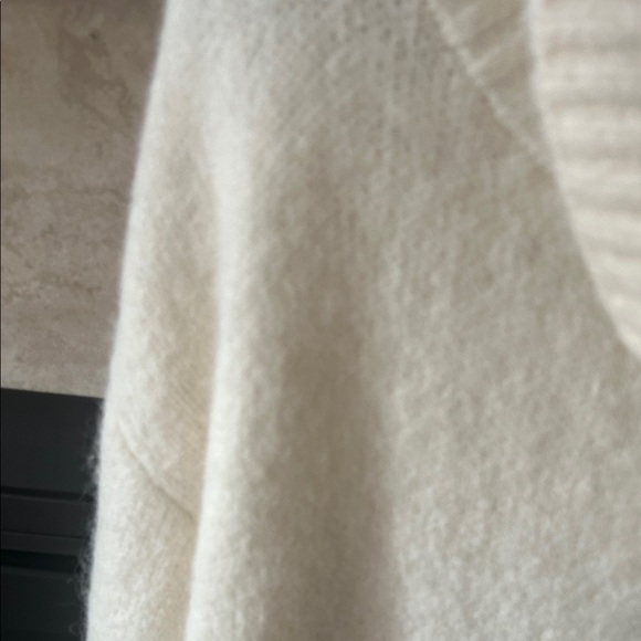 UGG Women's Soft Cream Cowl Neck Sweater - Picture 4 of 10